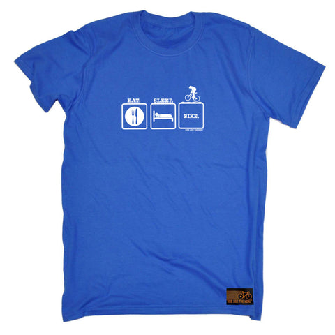 Rltw Eat Sleep Bike - Mens Funny T-Shirt Tshirts
