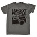 123t Men's I Shoot People Funny T-Shirt, 123t