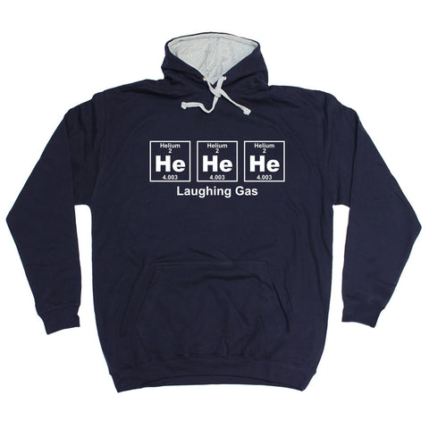 123t He He He Laughing Gas Periodic Design Funny Hoodie