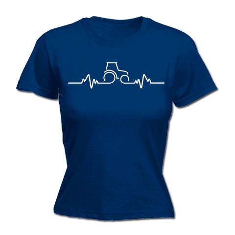 123t Women's Tractor Pulse Funny T-Shirt