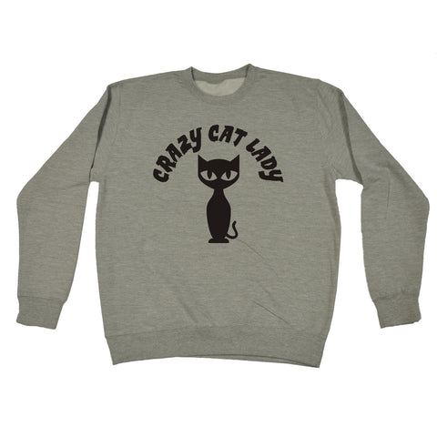 123t Crazy Cat Lady Funny Sweatshirt