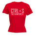 123t Women's CTRL + S The Rainforest Funny T-Shirt