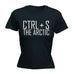 123t Women's CTRL + S The Arctic Funny T-Shirt