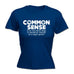 123t Women's Common Sense Is So Rare These Days Super Power Funny T-Shirt