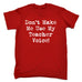123t Men's Don't Make Me Use My Teacher Voice Funny T-Shirt