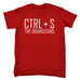 123t Men's CTRL + S The Orangutans Funny T-Shirt