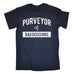 123t Men's Purveyor Of Bad Decisions Funny T-Shirt