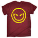 123t Men's Evil Smiley Face Funny T-Shirt