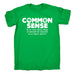 123t Men's Common Sense Is So Rare These Days Super Power Funny T-Shirt
