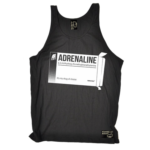 Adrenaline Addict Adrenaline It's My Drug Of Choice Rock Climbing Vest Top