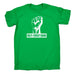 123t Men's Anti Everything Fist Design Funny T-Shirt