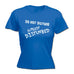 123t Women's Do Not Disturb Already Disturbed Funny T-Shirt
