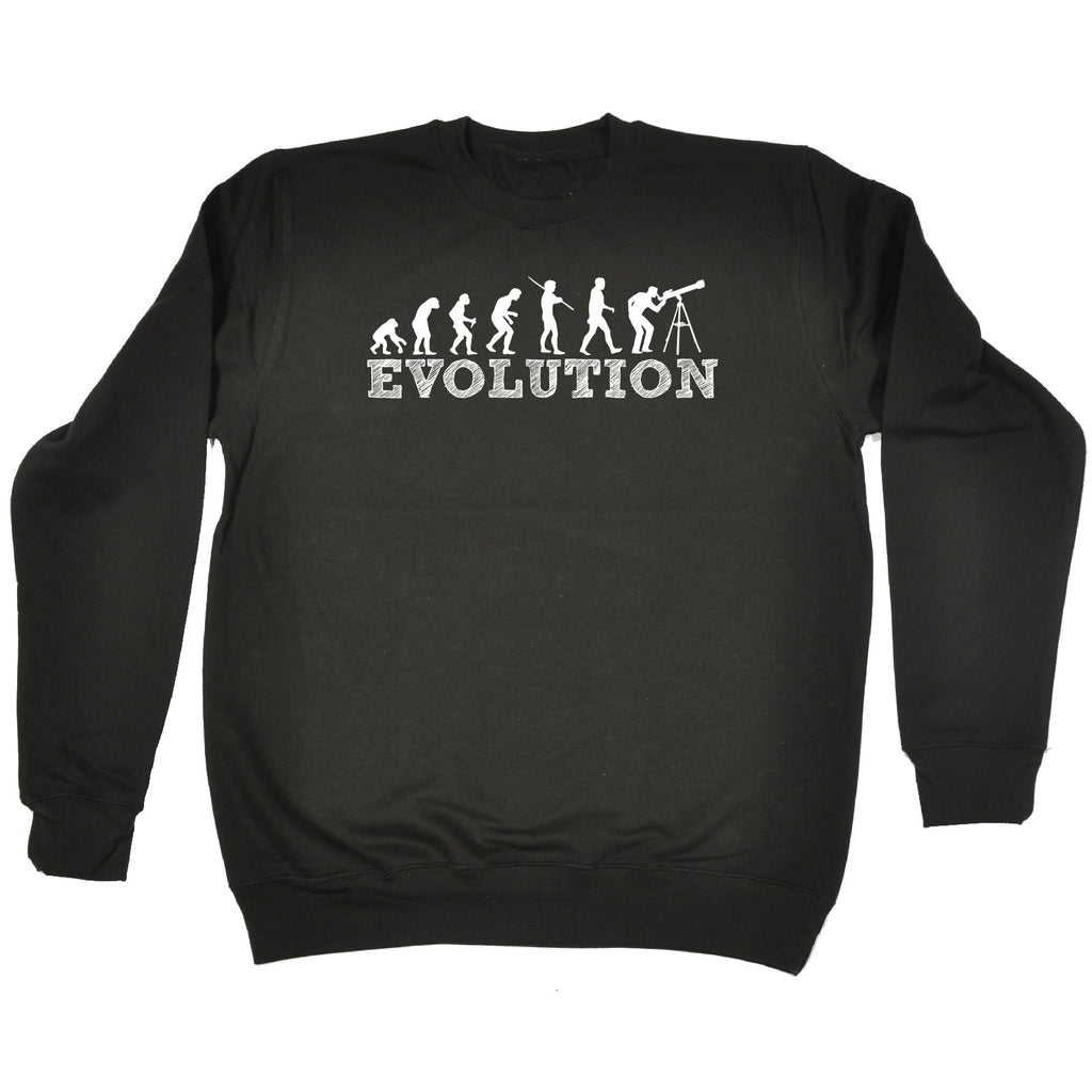 123t Evolution Astronomer Funny Sweatshirt