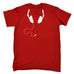 123t Men's Headphone Cable Around Neck Design Funny T-Shirt