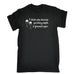 123t Men's I Drink Wine Because Punching People Is Frowned Upon Funny T-Shirt
