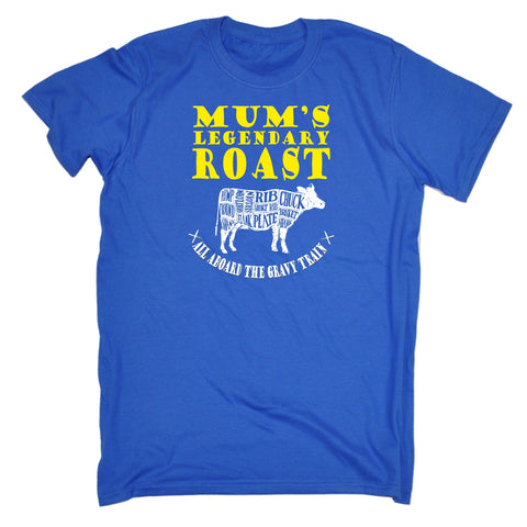 123t Men's Mum's Legendary Roast Funny T-Shirt