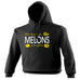 123t When Life Gives You Melons You're Dyslexic Funny Hoodie