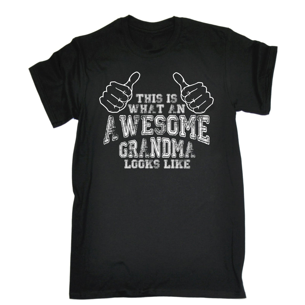 123t Men's This Is What An Awesome Grandma Looks Like Funny T-Shirt