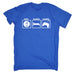123t Men's Eat Sleep Game T-Shirt