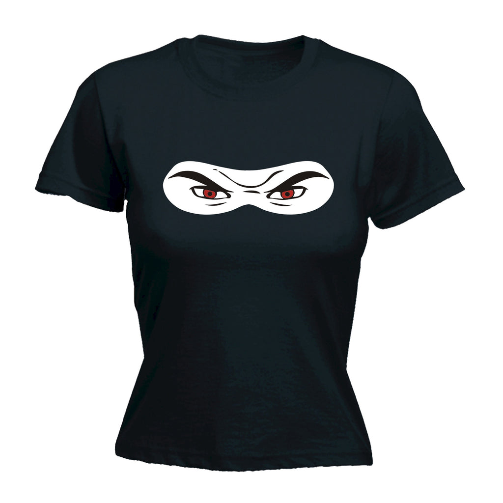123t Women's Ninja Eyes Design Funny T-Shirt