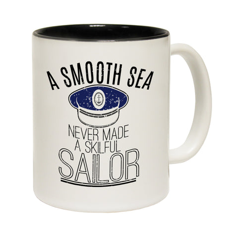123t A Smooth Sea Never Made A Skilful Sailor Funny Mug - 123t clothing gifts presents