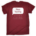 123t Men's Stop Texting Start Living Funny T-Shirt