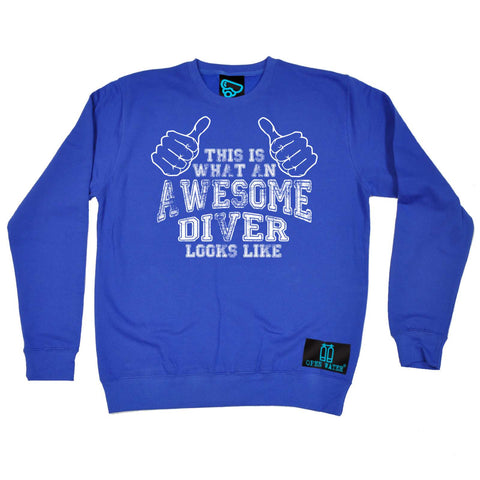Open Water - What An Awesome Diver Loos Like - SWEATSHIRT
