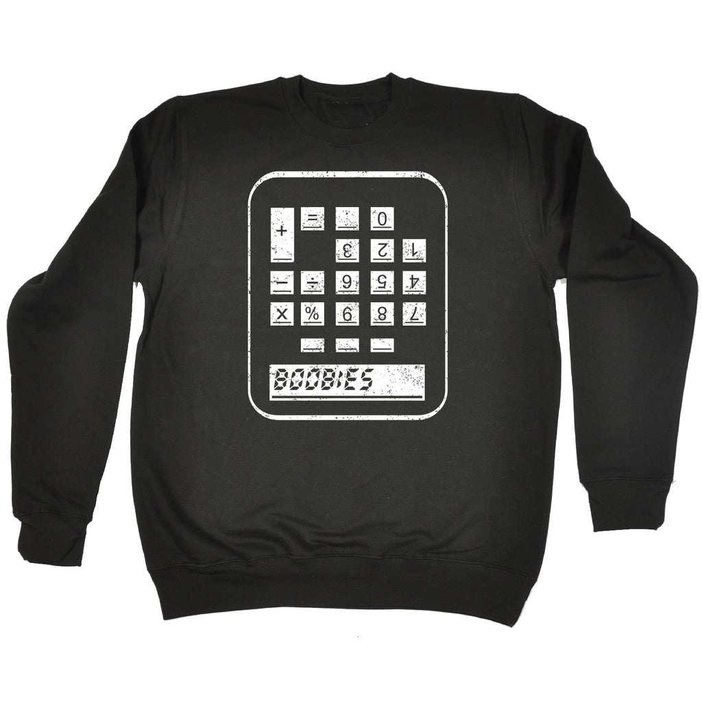 123t Boobies Calculator Funny Sweatshirt
