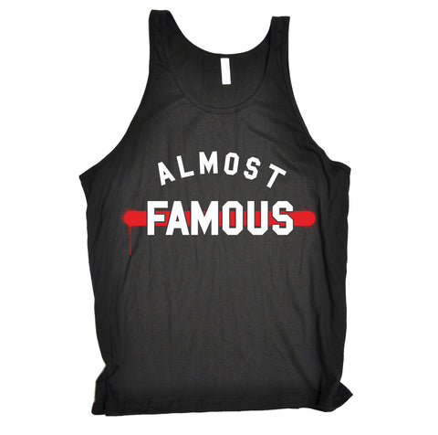 123t Almost Famous Funny Vest Top - 123t clothing gifts presents