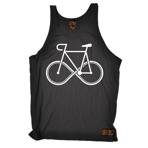 Ride Like The Wind Infinity Bike Design Cycling Vest Top