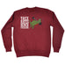 123t T-Rex Hates Bench Pressing Weight Lifting Design Funny Sweatshirt, 123t