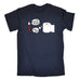 123t Men's I've Got The Worst Job In The World ... Yeah Right ... Toilet Roll Funny T-Shirt
